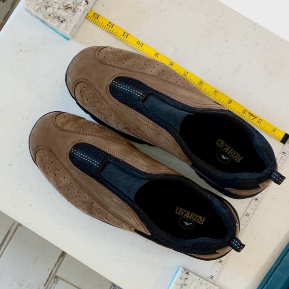 Men’s RedHead Tan and Black Slip-On Loafers, 11.5 - Picture 8 of 8